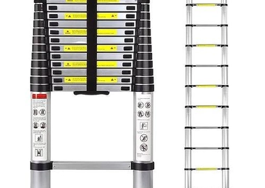 5.0m single telescopic ladder