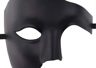 Half face masquerade masks