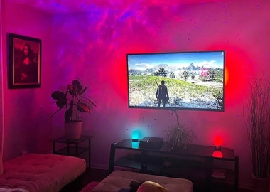 Bedroom ambient lighting