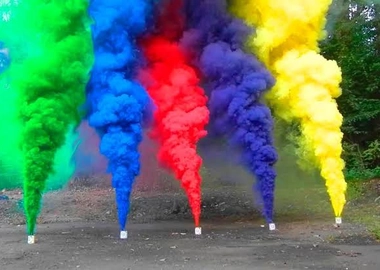 Colour flare