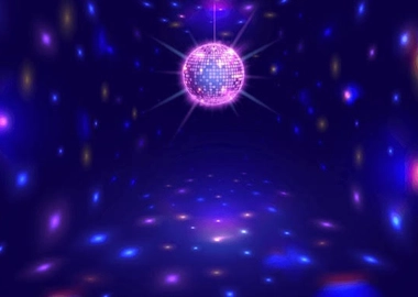 Mirror ball  disco effect