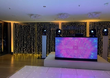 LED DJ booth for hire
