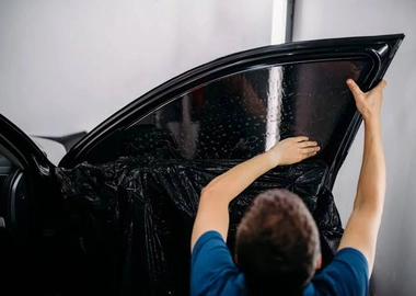 Tinting and headlamp restoration