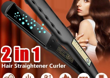 2 in 1 Hair straightener