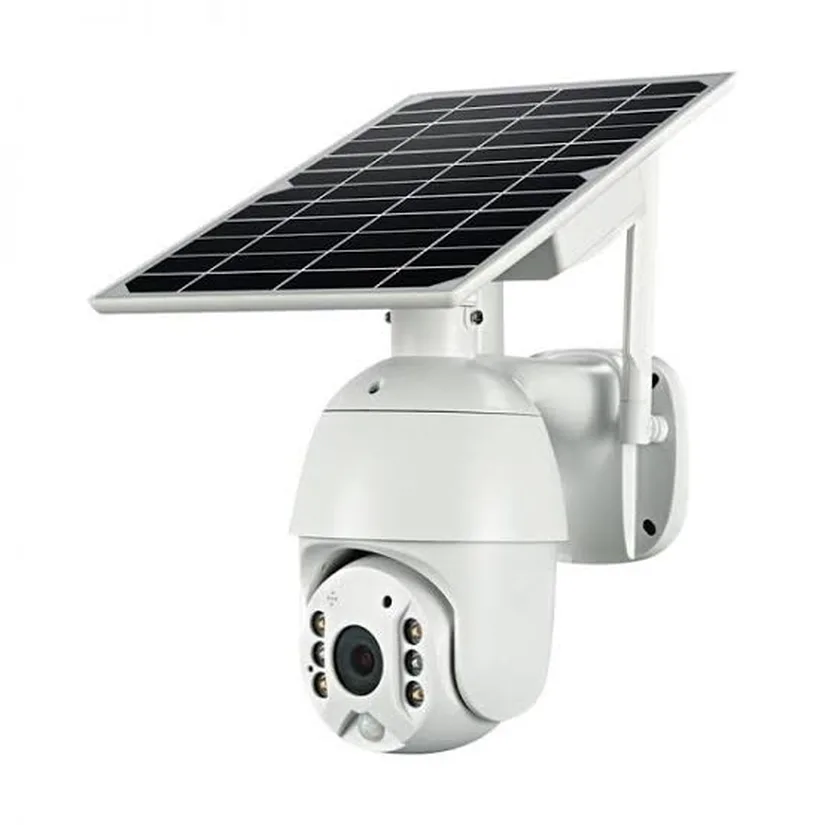 Solar powered cctv