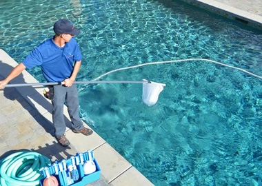 Pool cleaning services