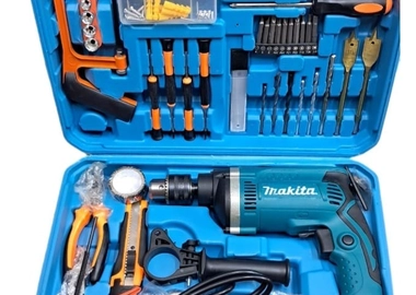 Makita toolset with 710w impact drill