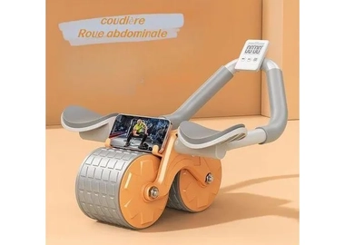 Automatic Rebound Abdominal Wheel with Elbow Support 2 in 1 Abs Roller