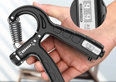 5-60KG Adjustable Hand Grip Strengthener | Wrist Forearm Grip Exerciser