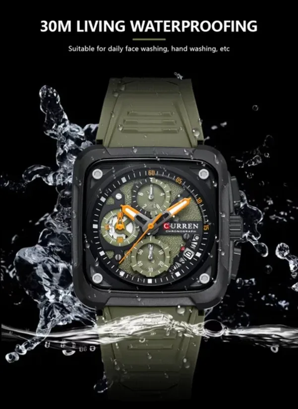 2024 carren 8461 mens quartz watch