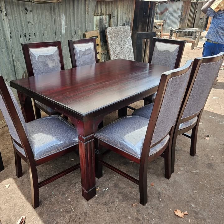 6 seater Stylish Wooden Dining Set for Modern Living