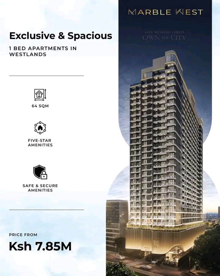 Exclusive and Spacious apartments in Westlands