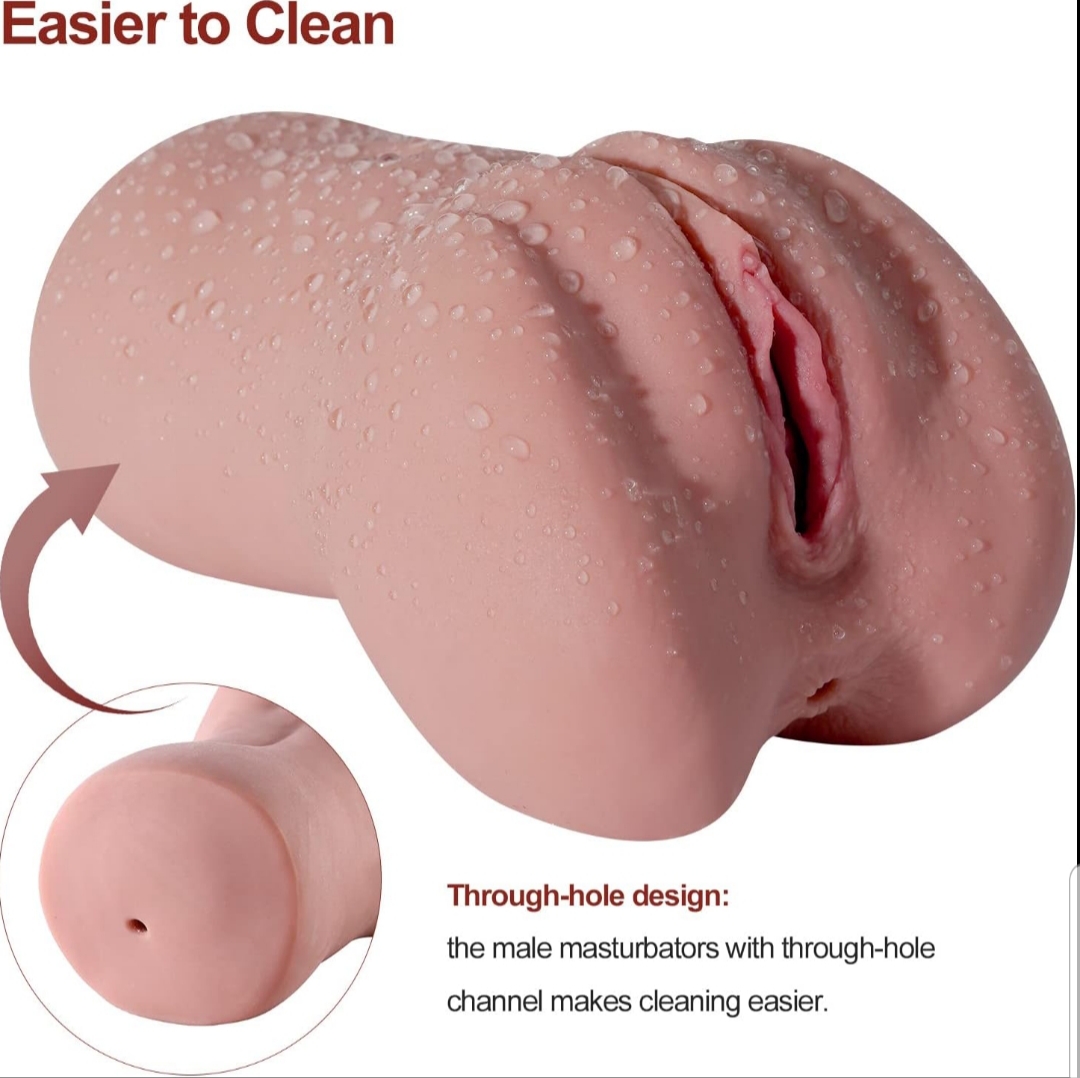 Male Masturbator with Double Penetration