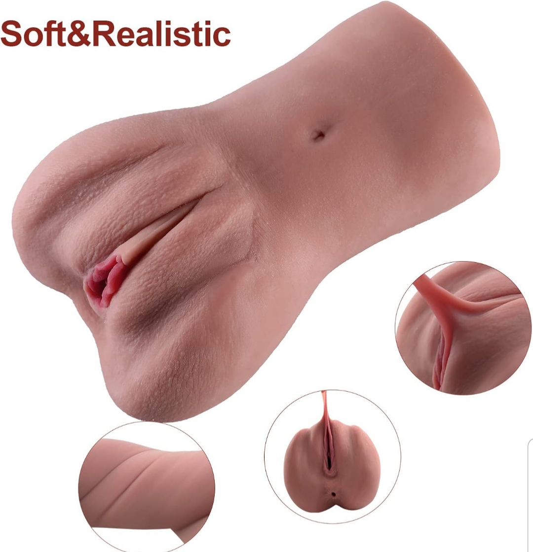 Male Masturbator with Double Penetration