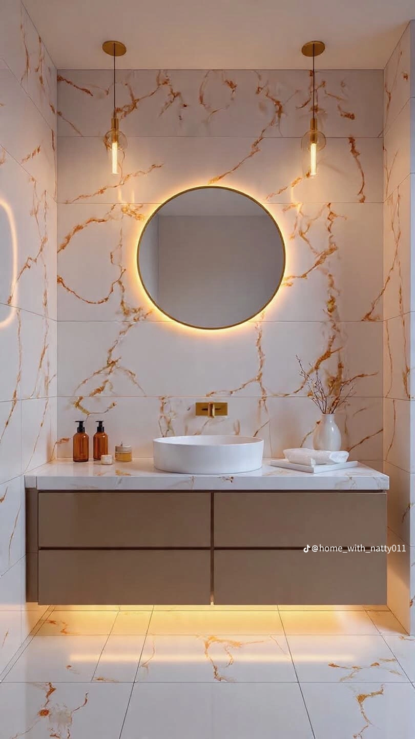 Modern classic bathrooms interior design