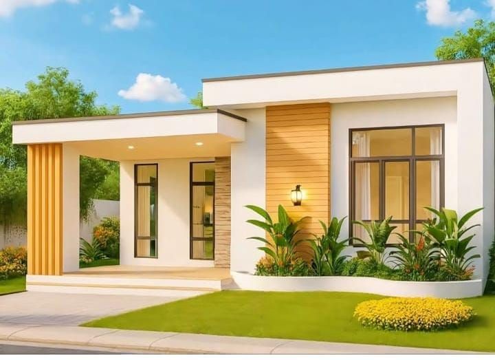 Construction of Hidden roofing design