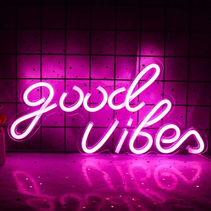 Neon sign for wall decor