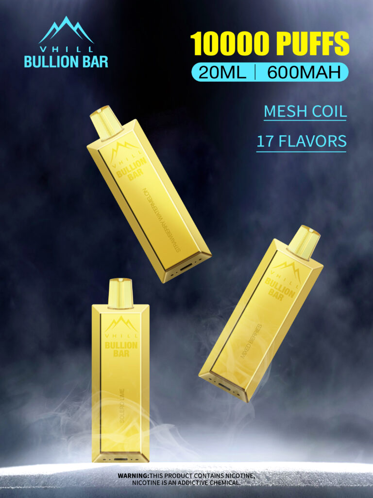 VHILL BULLION Bar 10000 Puffs