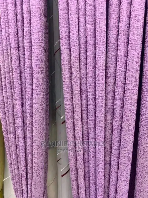Velvet design curtains