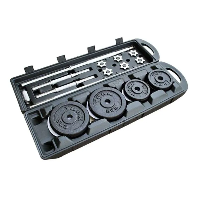50kg Adjustable Dumbbells with storage casing