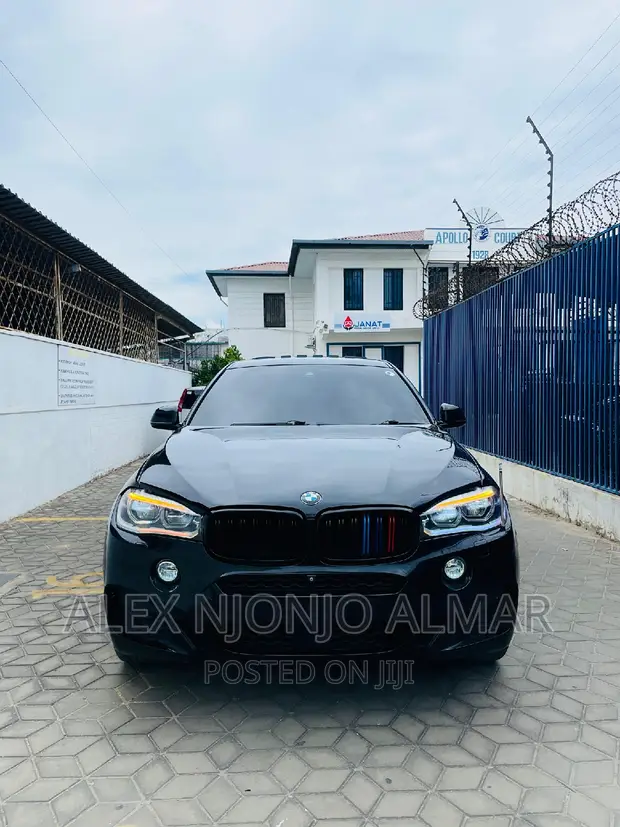 Black BMW X6 2017