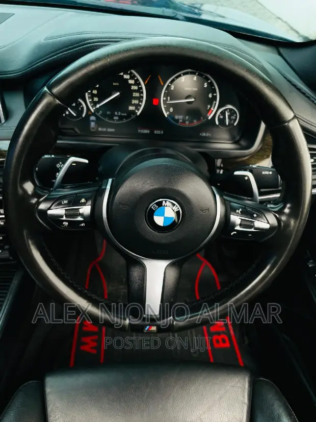 Black BMW X6 2017