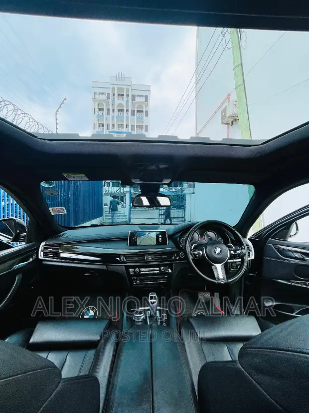 Black BMW X6 2017