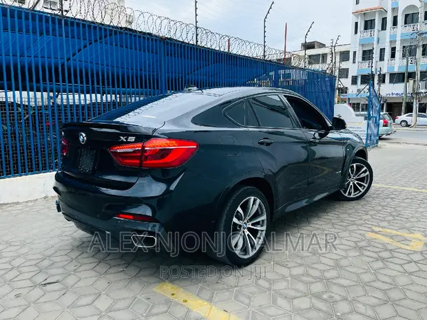 Black BMW X6 2017