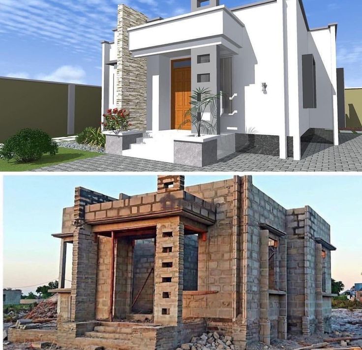 Construction of Hidden roofing design