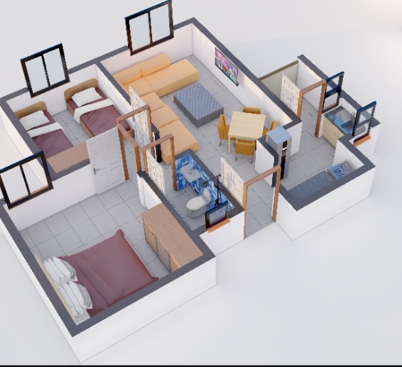 Affordable Houses for Sale (Studios, 1, 2 & 3 BDRs)