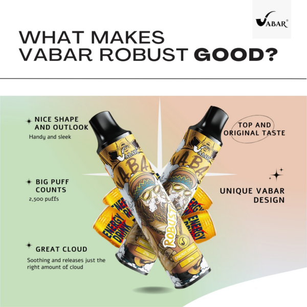 Vabar Robust 2500 Puffs