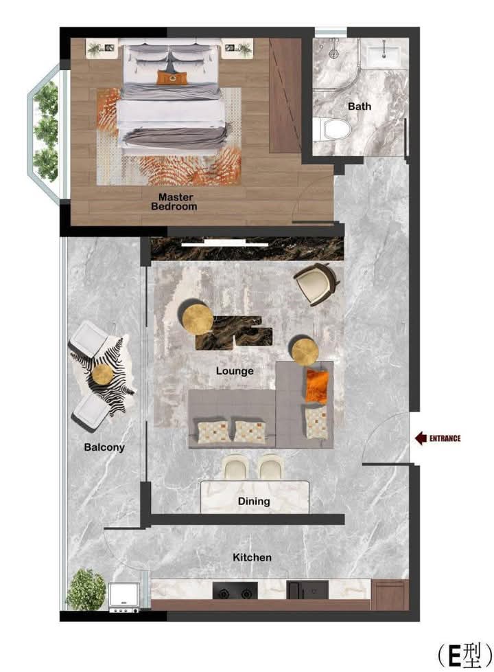 1 bedroom executive residence