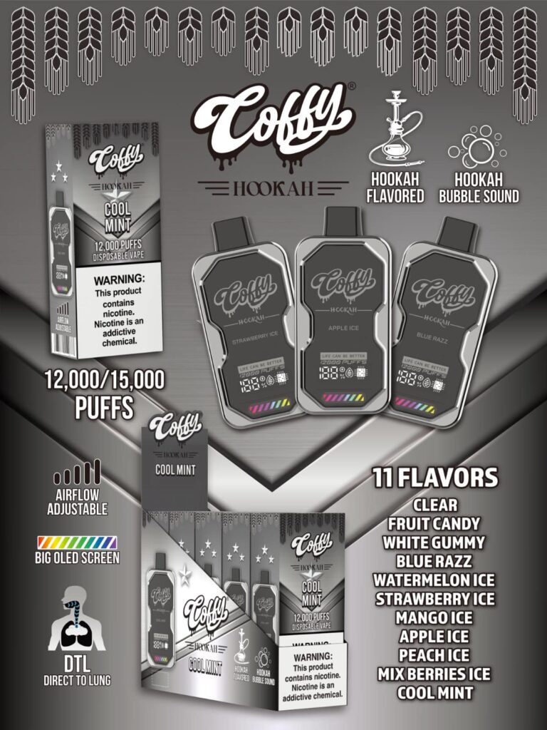 Coffy Hookah 12000 Puffs