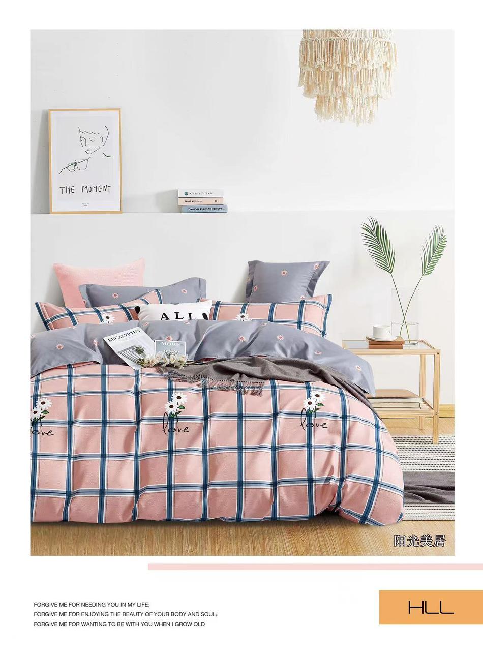 Flowered coloured Duvets