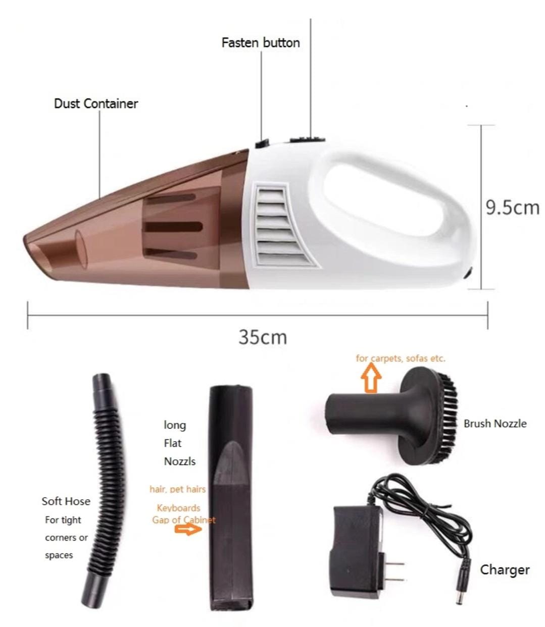 Wireless vacuum cleaner