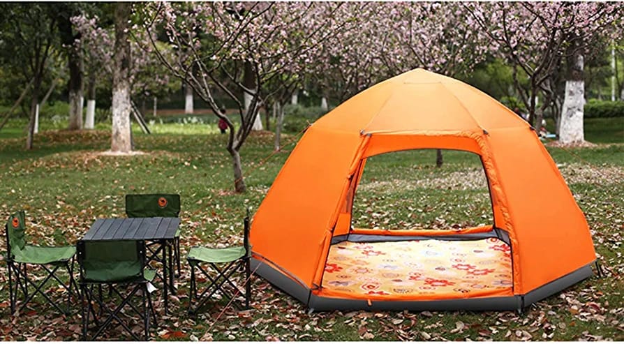Hexagon auto tent