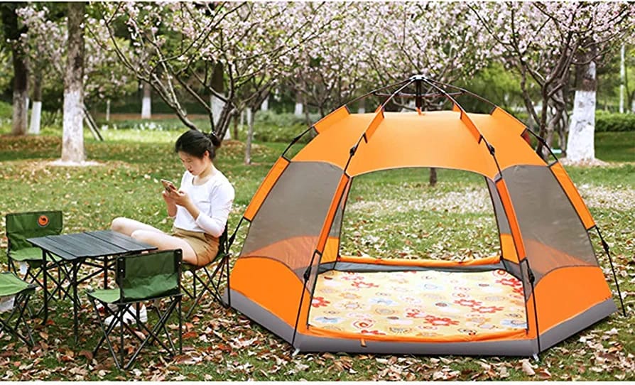 Hexagon auto tent