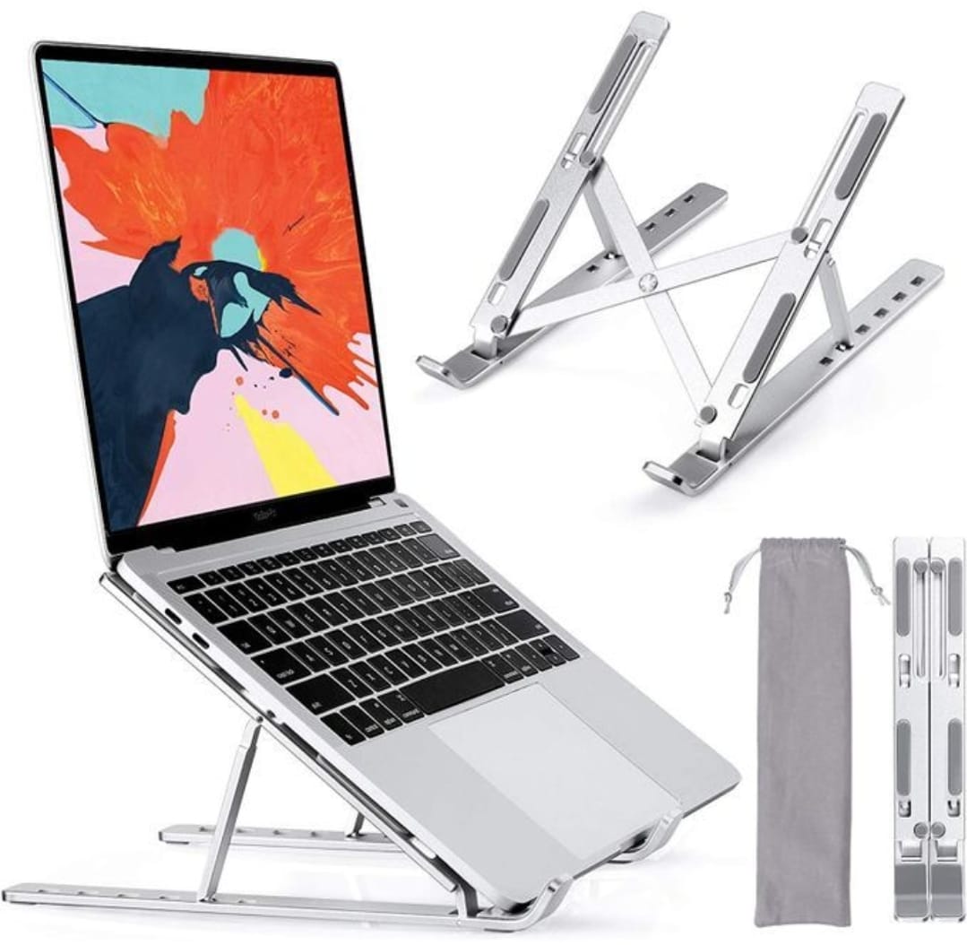 Aluminum notebook/ipad/laptop stand