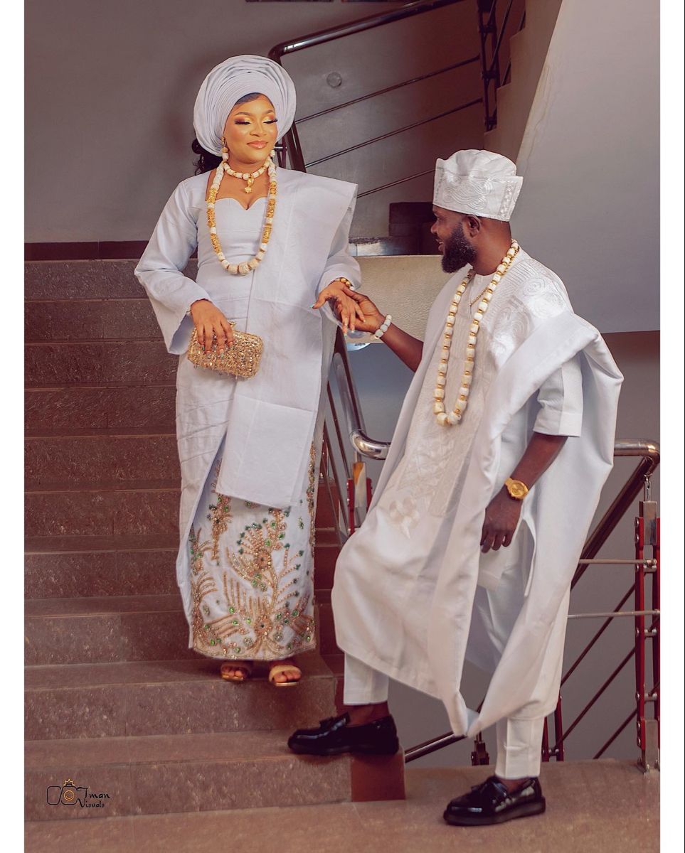 Matching couples Agbada
