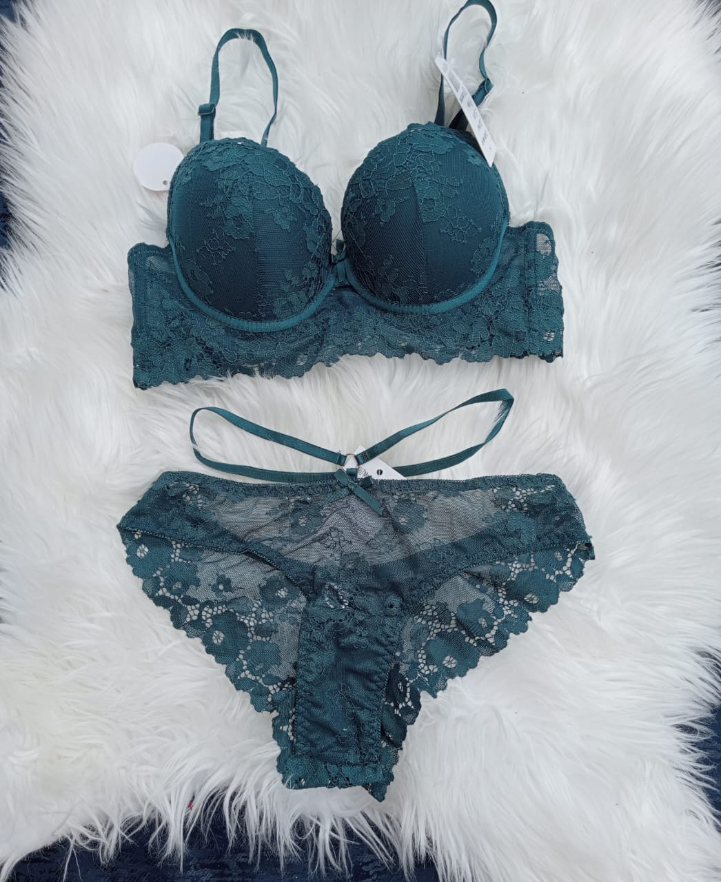 2 piece lace lingerie sets