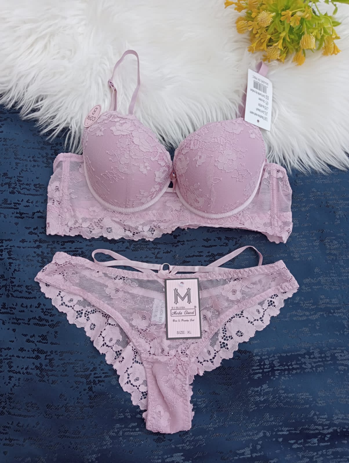 2 piece lace lingerie sets