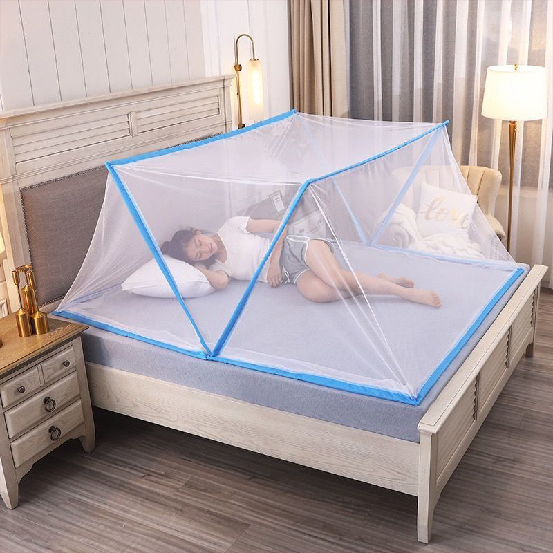 Foldable portable mosquito nets