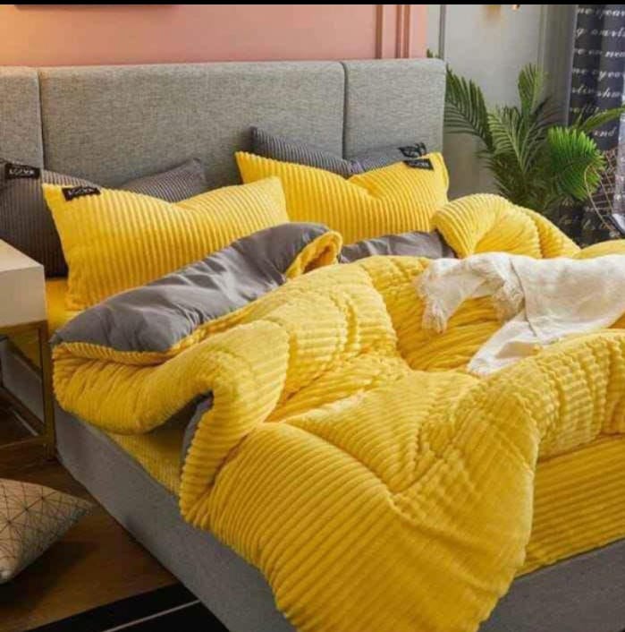 Single floral woolen duvets