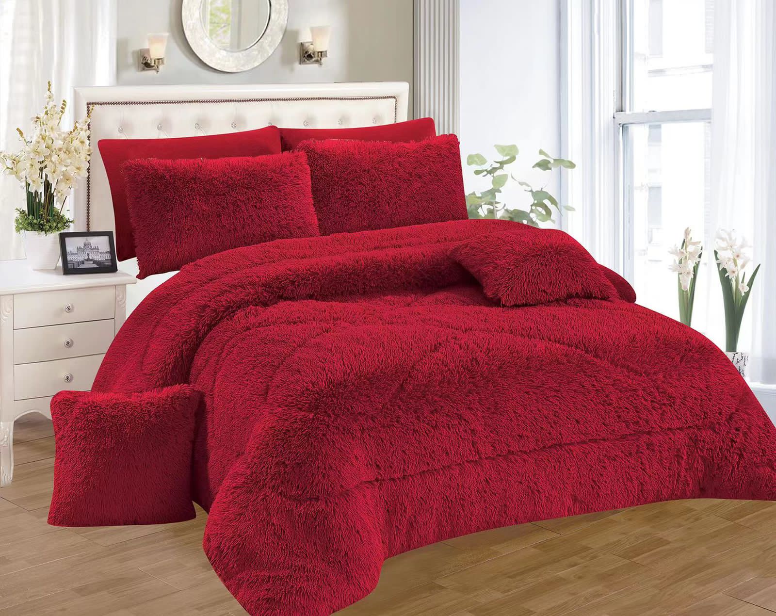 6 PC luxury design velvet