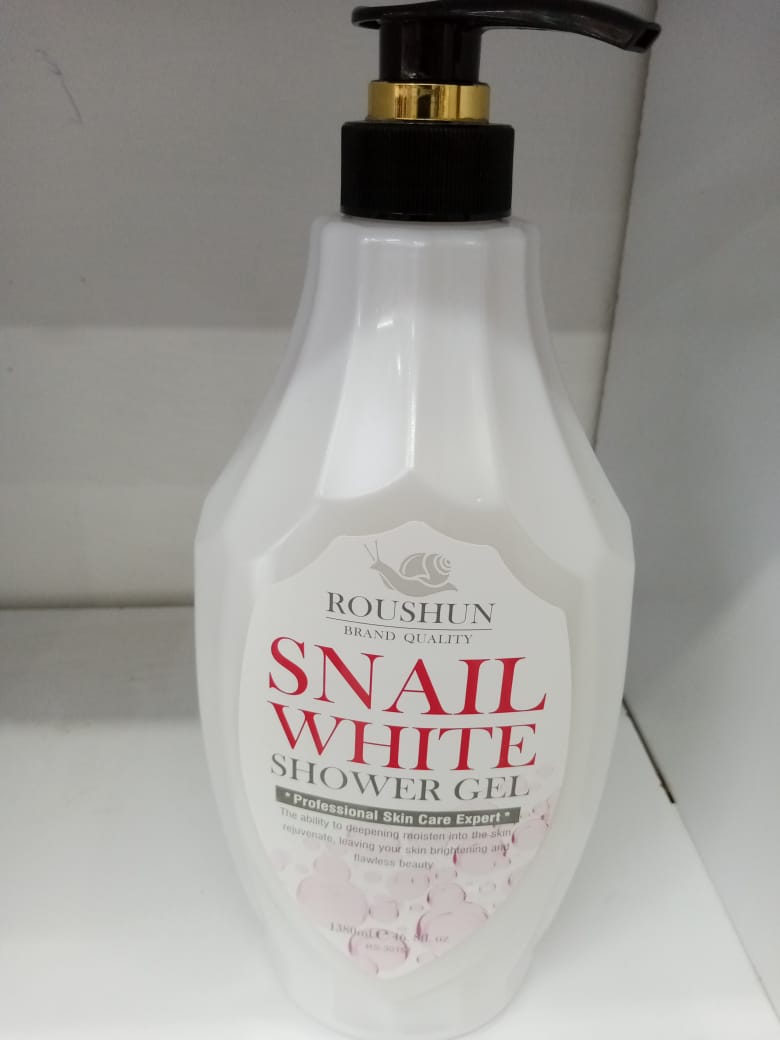 Snail white shower gel