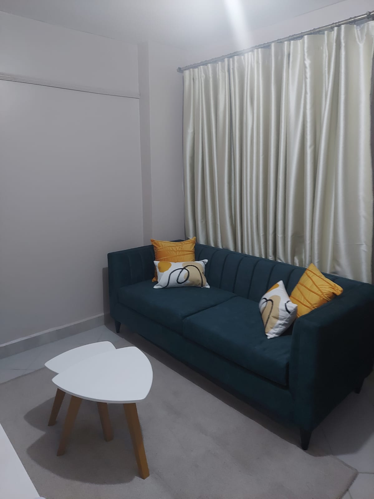 Partitioned studio