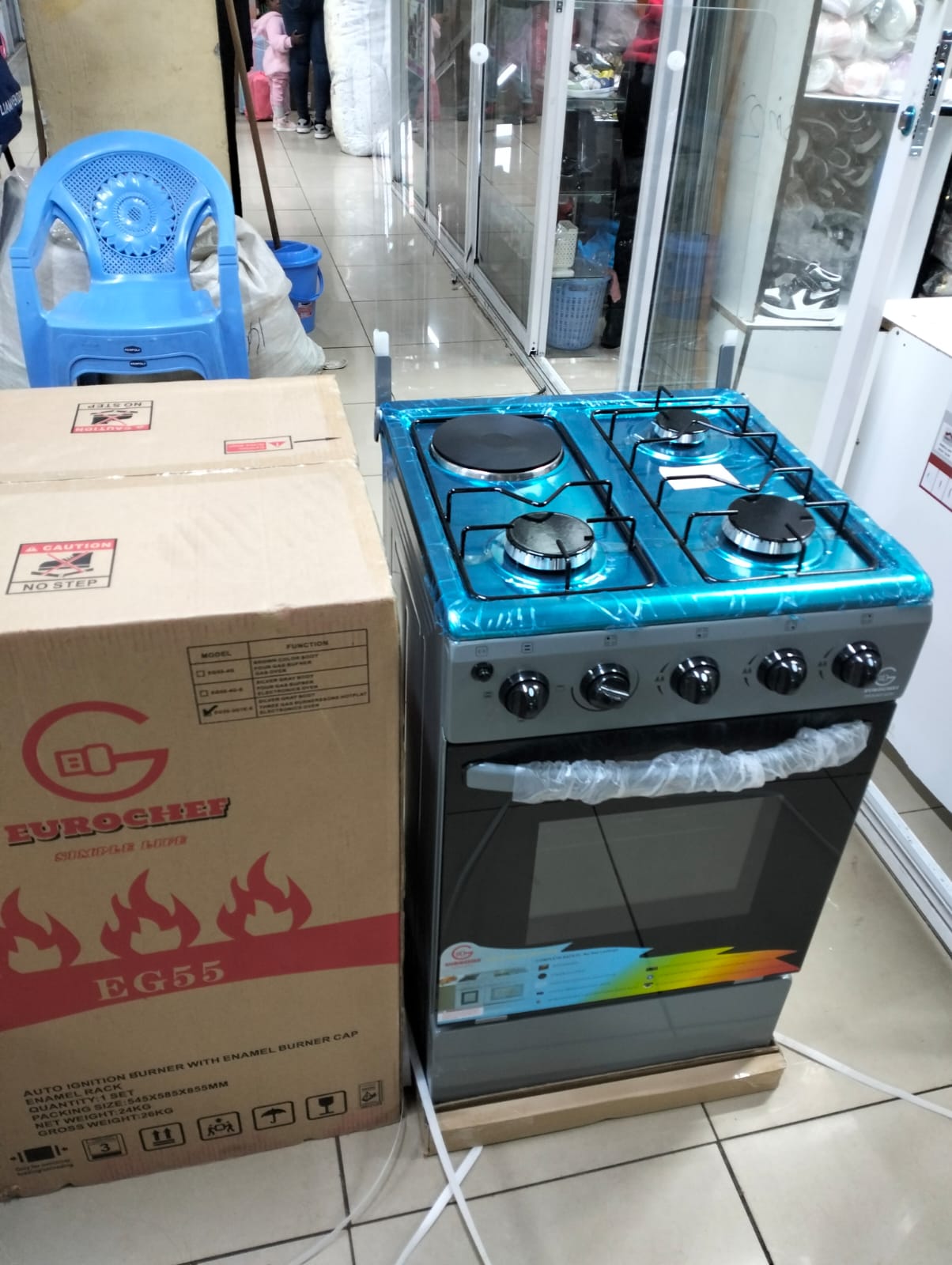 Eurochef standing cooker