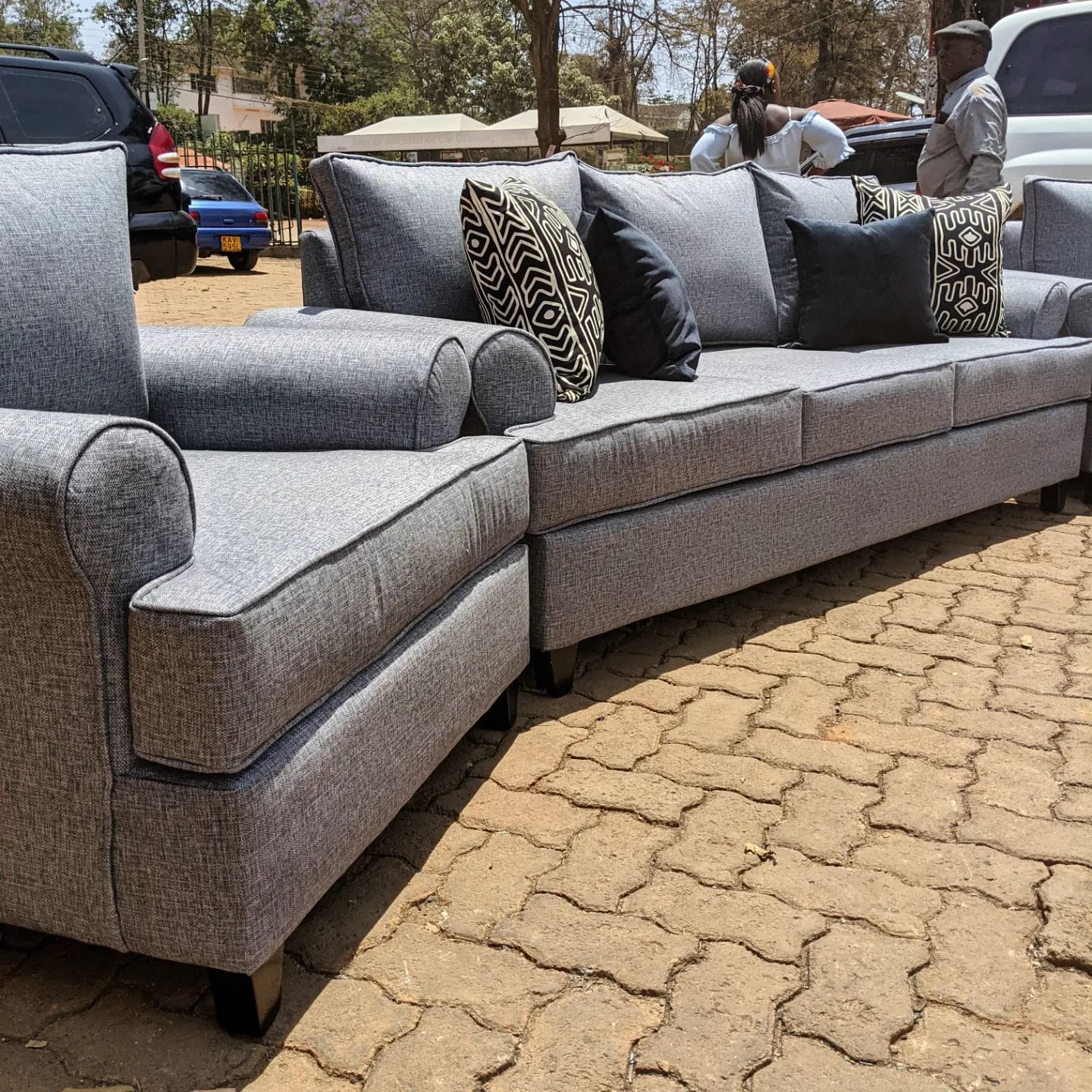 5 seaters contemporary design luxury couch