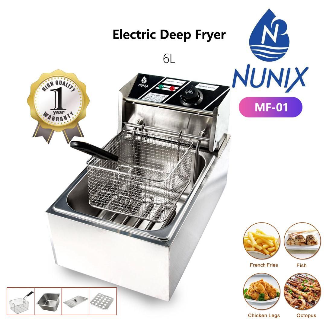 Nunix 6 liter deep fryer
