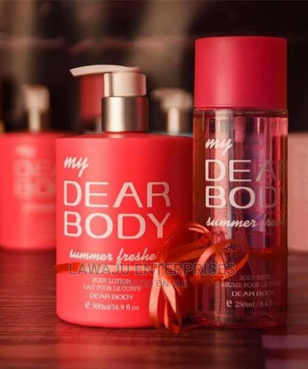 Dear body summer fantasy fragrance mist & lotion set